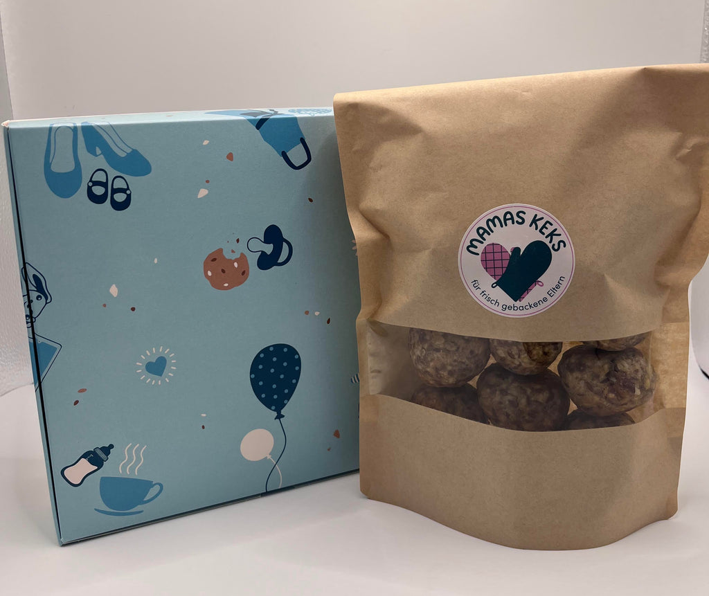 mamasKEKS Energiekekse in Geschenkverpackung blau 400 g