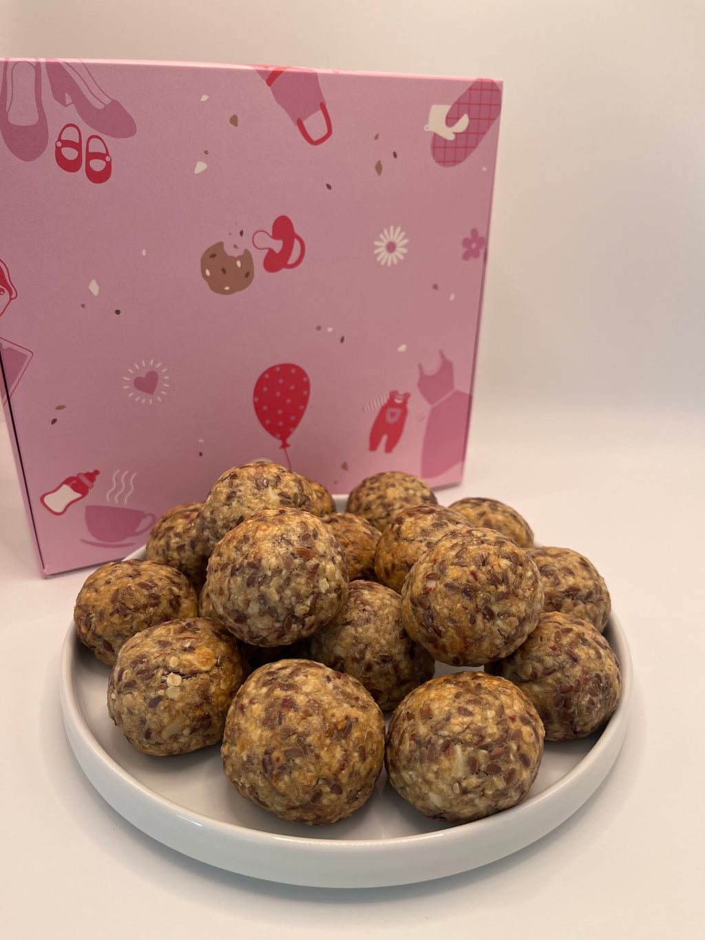 mamasKEKS Energiekekse in Geschenkverpackung rosa 400 g